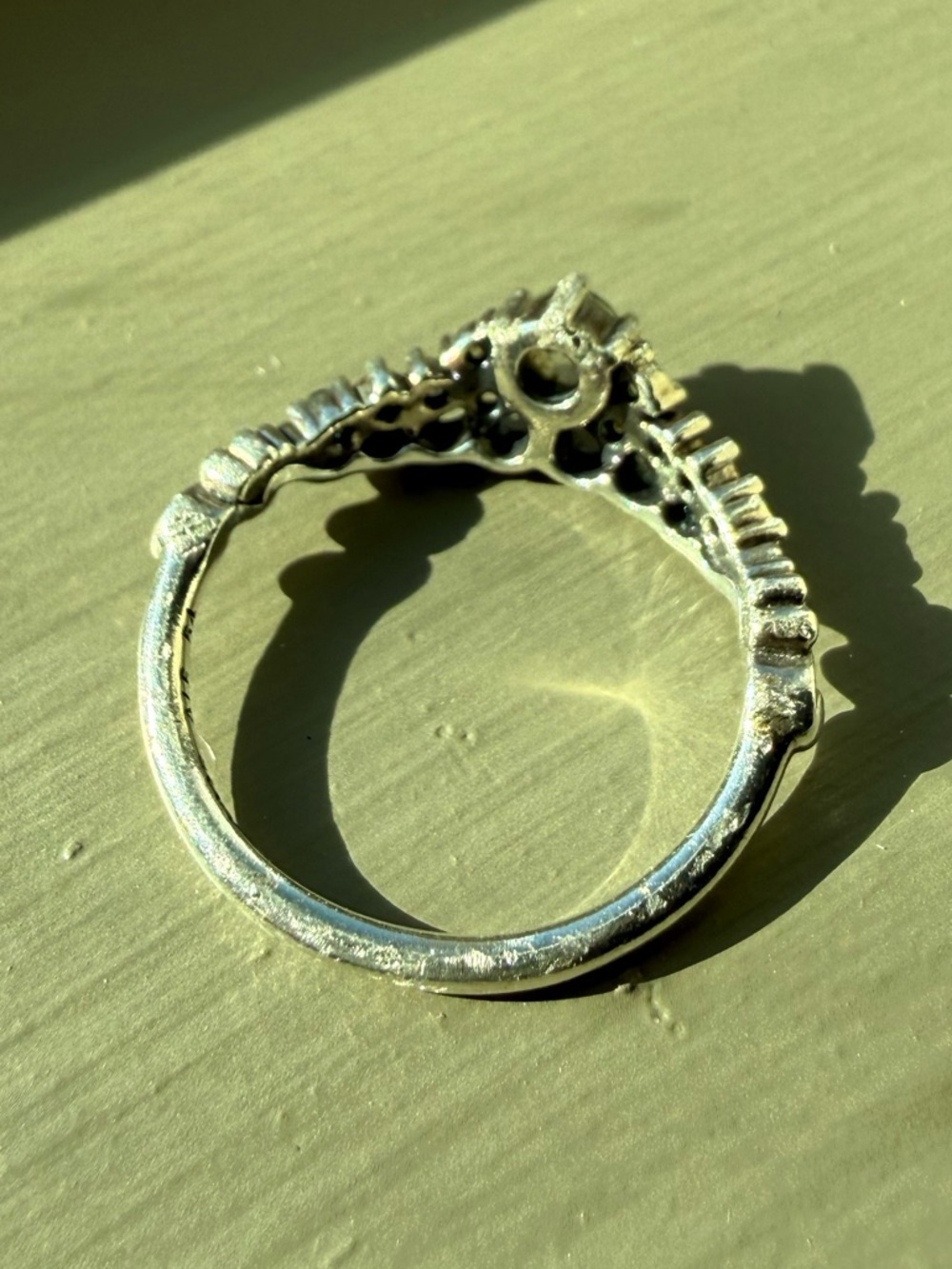 Pandora FAIRYTALE TIARA Ring Cubic Zirconia - Picture 4 of 5
